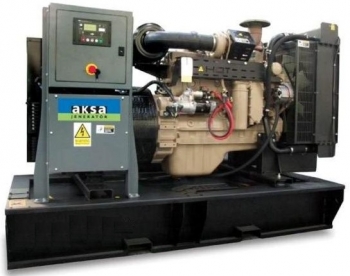 Дизельный генератор 80 квт Aksa AC-110 открытый (на раме) с АВР - новый