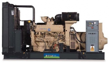 Дизельный генератор 400 квт Aksa AC-550 открытый (на раме) - новый