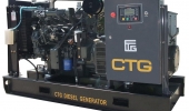 Дизельный генератор 200 квт CTG AD-275SD открытый (на раме) - новый