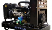 Дизельный генератор 173 квт Hyundai DHY240KE открытый (на раме) - новый
